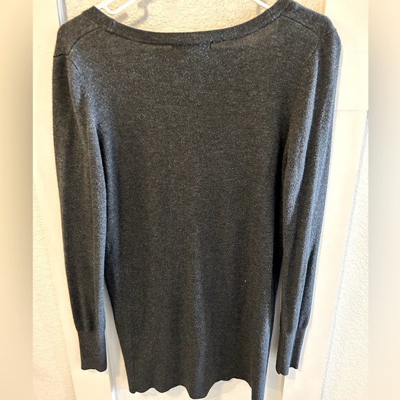 Forever 21 Charcoal Grey Knit Cardigan‎ Sweater - Picture 2 of 5
